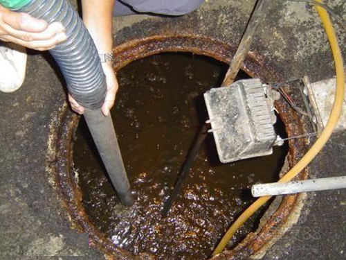 鹤城隔油池清理